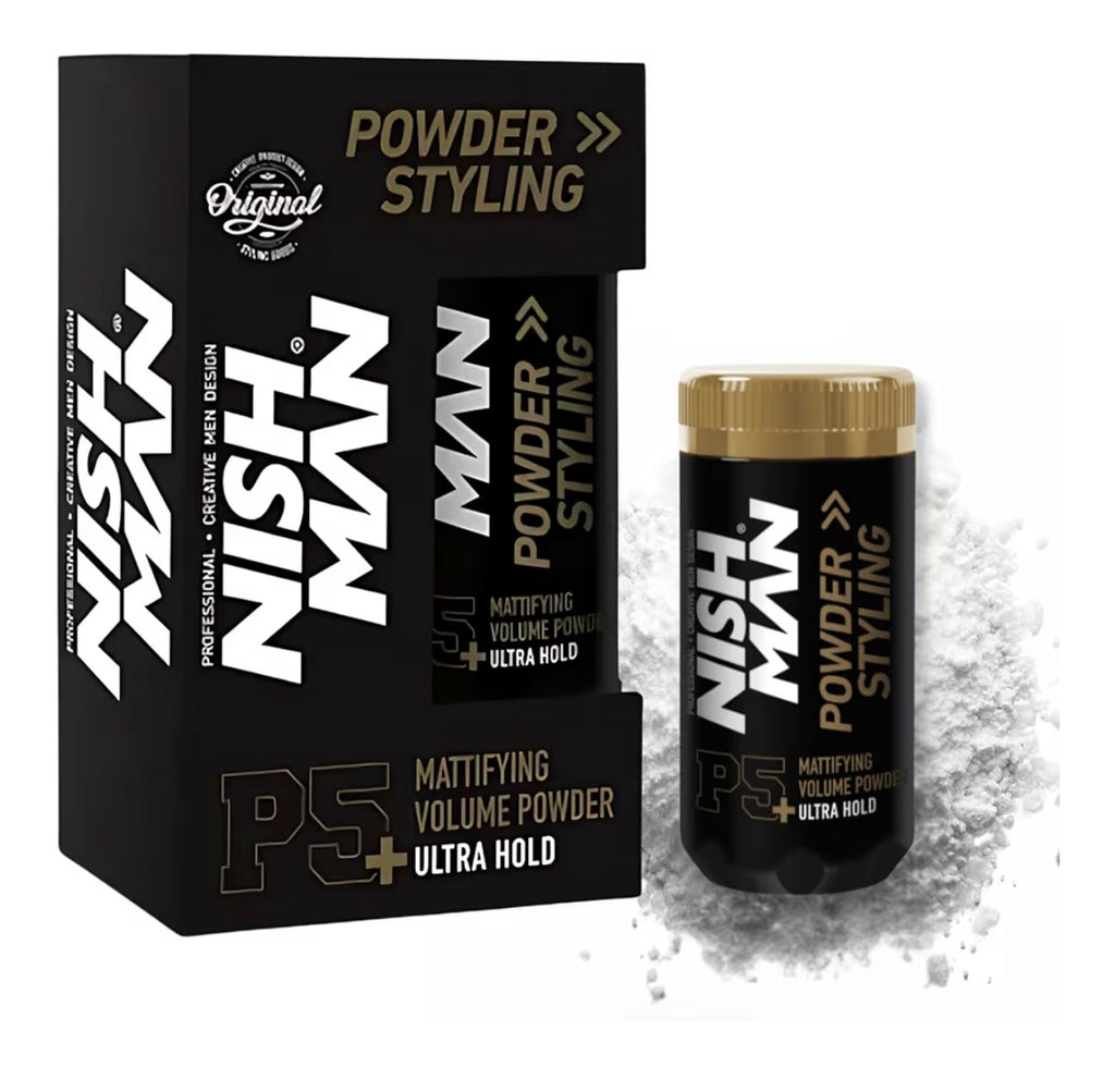 NISHMAN Polvere volumizzante per capelli.